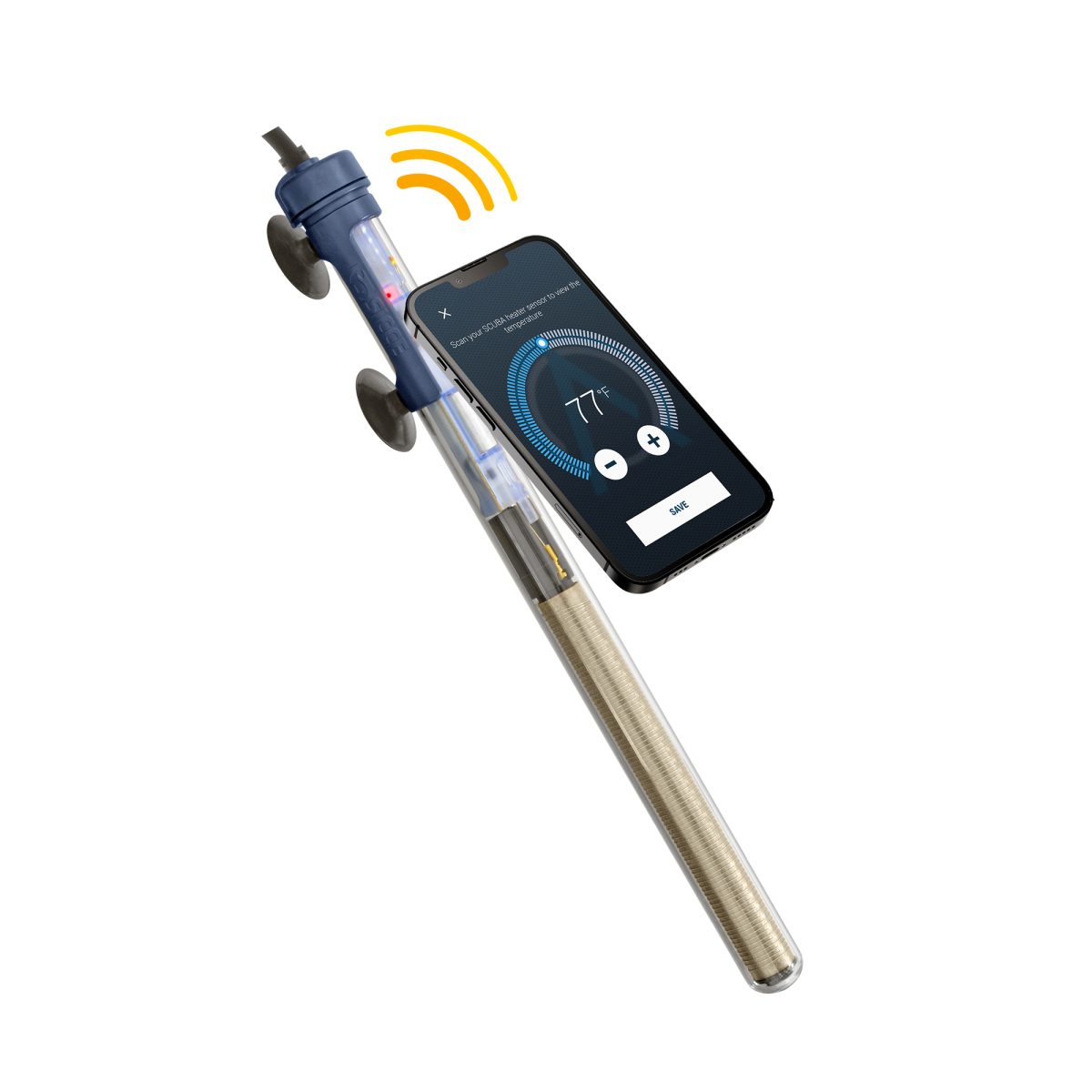 SCUBA CONTACTLESS SUBMERSIBLE HEATER 200W