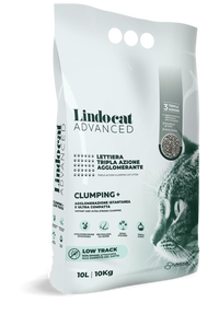 Thumbnail for Natural Bentonite Lindocat Advanced Clumping + Low Track 10 L (Fragrance Free)