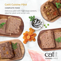 Thumbnail for Catit Cuisine  Chicken Pate with Liver, 95g Tetra, 12pcs/box