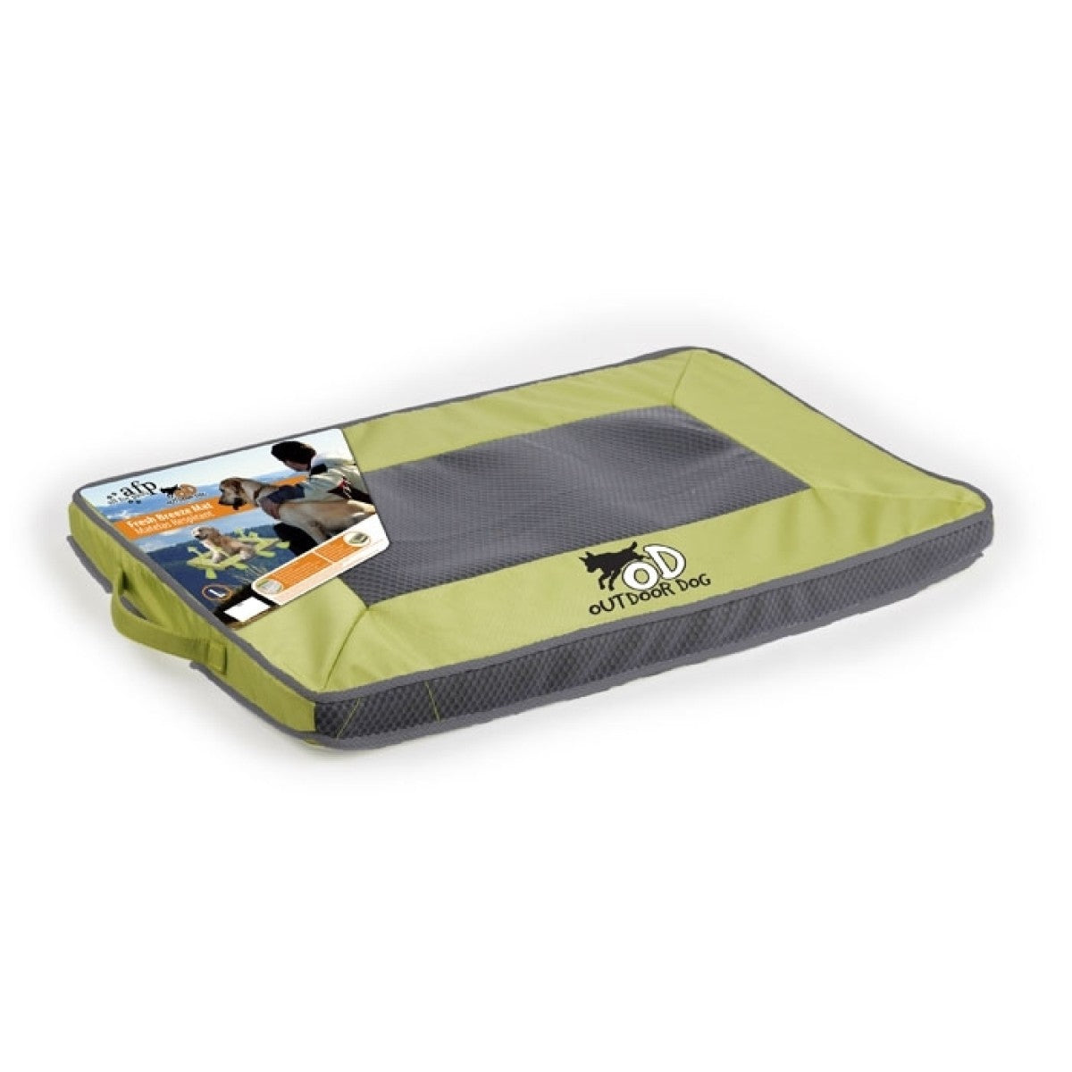 Quick Dry Outdoor Dog Mat L - Green