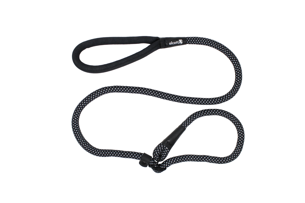 Slip Rope Leash 150cm, Black