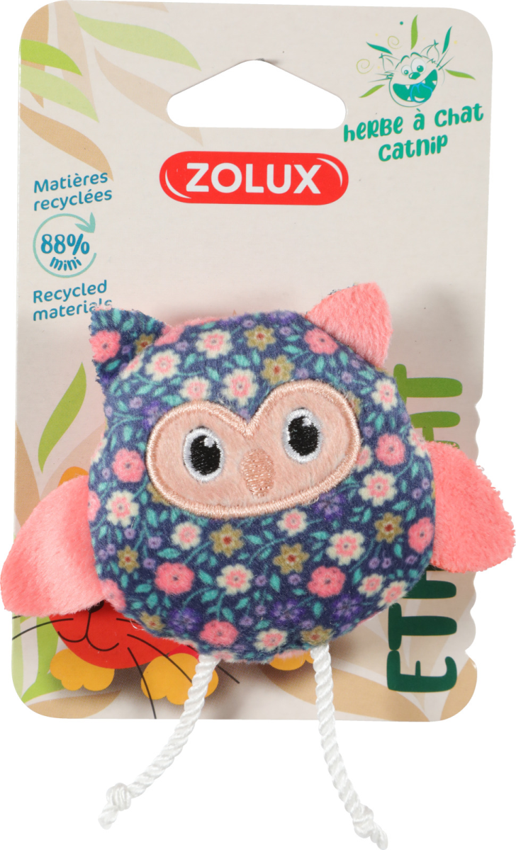 ETHICAT FLORAL OWL TOY