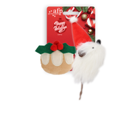 Thumbnail for Happy Holiday - 2 pack Misteltoe & Santa Mouse