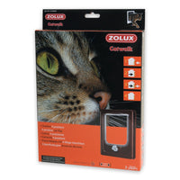 Thumbnail for Cat-flap for Wooden Door - 4 Position Brown