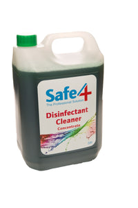 Thumbnail for Safe4 Concentrated Disinfectant Cleaner, Apple Scent, 5 Litre