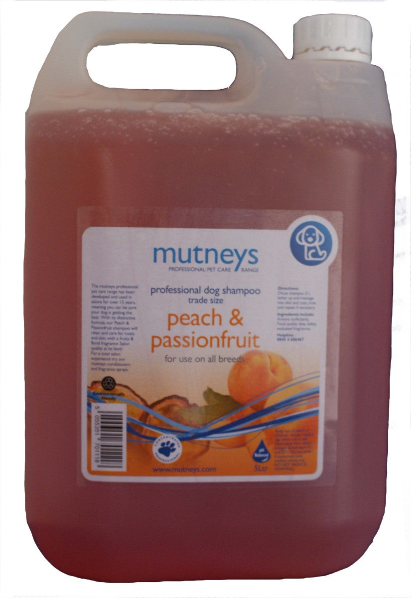 Peach & Passion Fruit Shampoo 5ltr