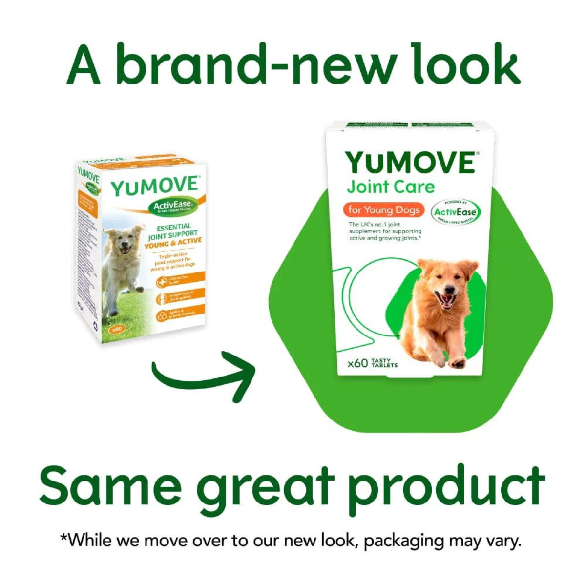 YuMOVE Joint Care for Young Dogs 60 tabs