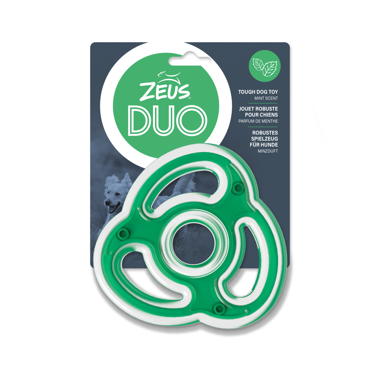 Zeus Duo Ninja Star, 12.5cm, Green, Mint Scent