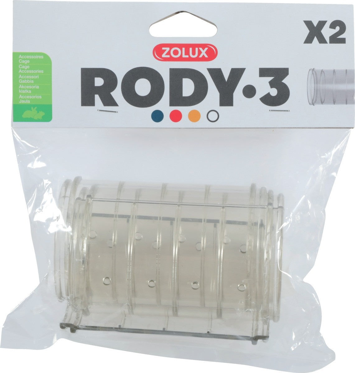 RODY.3 STRAIGHT TUBE x2