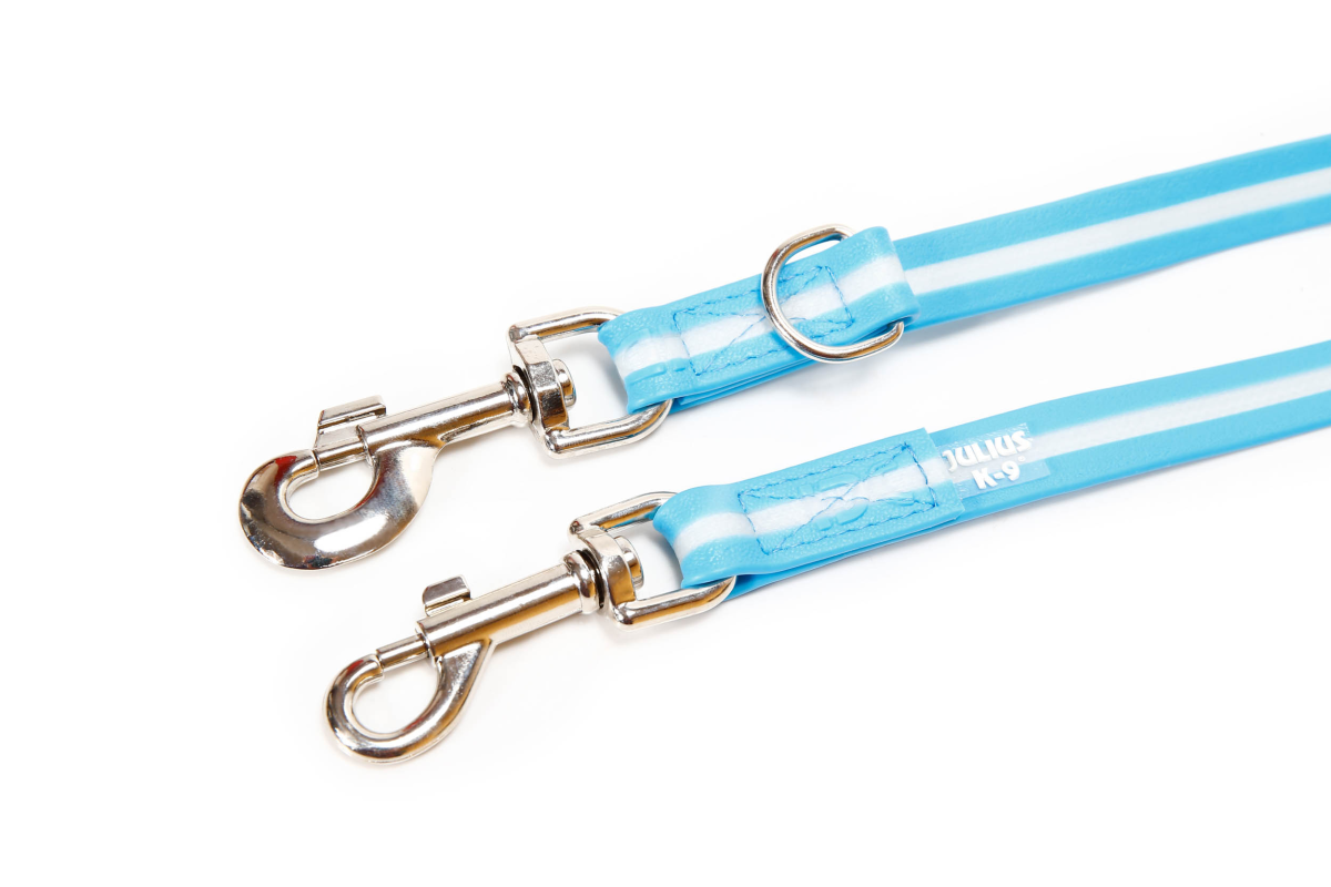 IDC Lumino Adjustable Leash - Aquamarine / Width 1.9 cm & Length 2.2 Meter