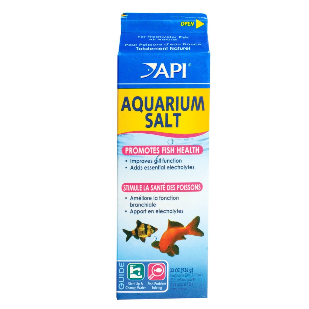 API Freshwater Aquarium Salt, 33 OZ