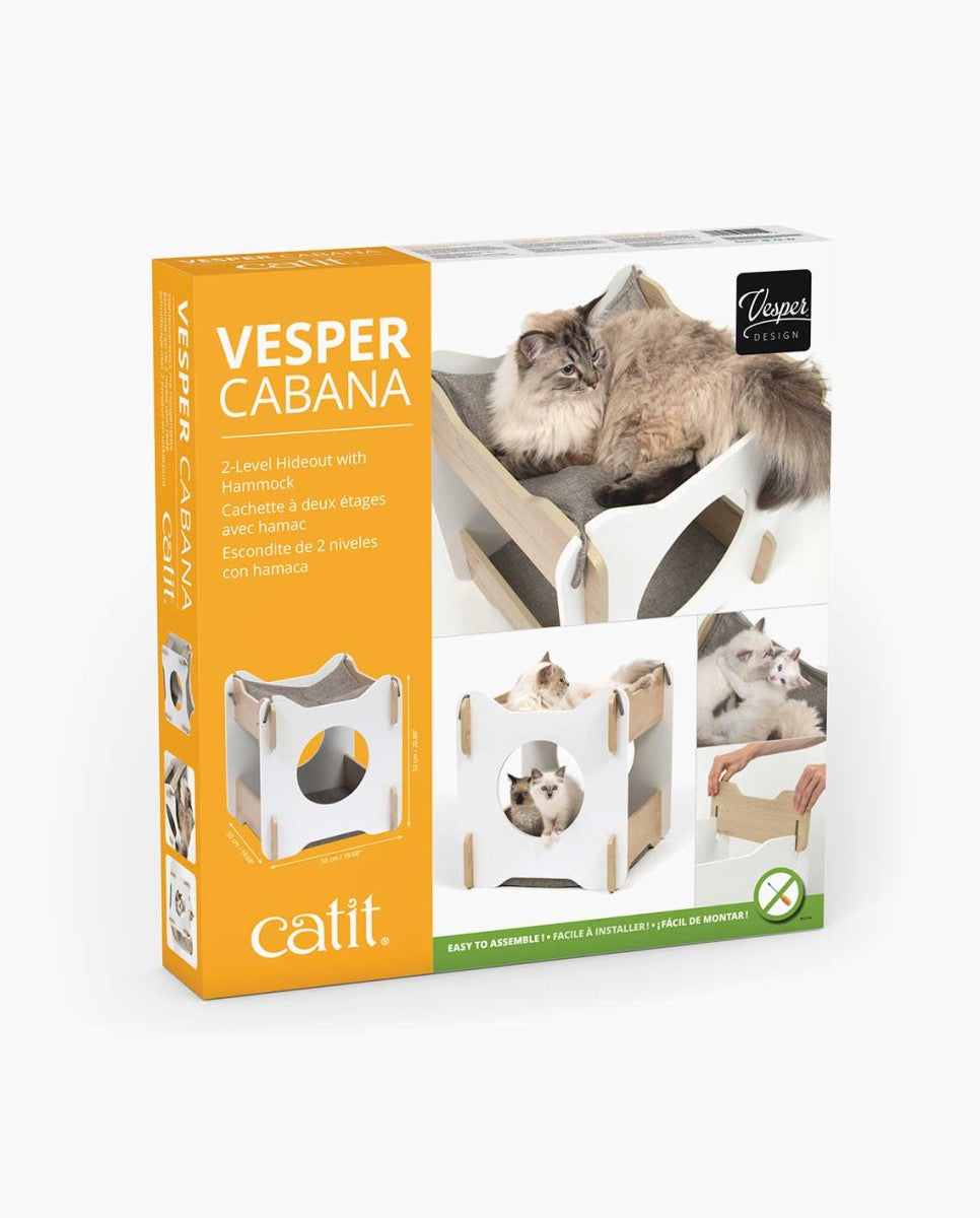 Catit Vesper Cat Furniture Cabana - White