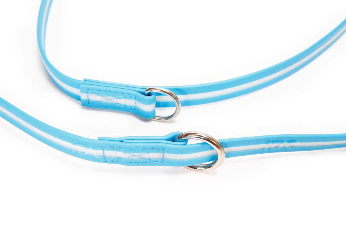 IDC Lumino Adjustable Leash - Aquamarine / Width 1.9 cm & Length 2.2 Meter