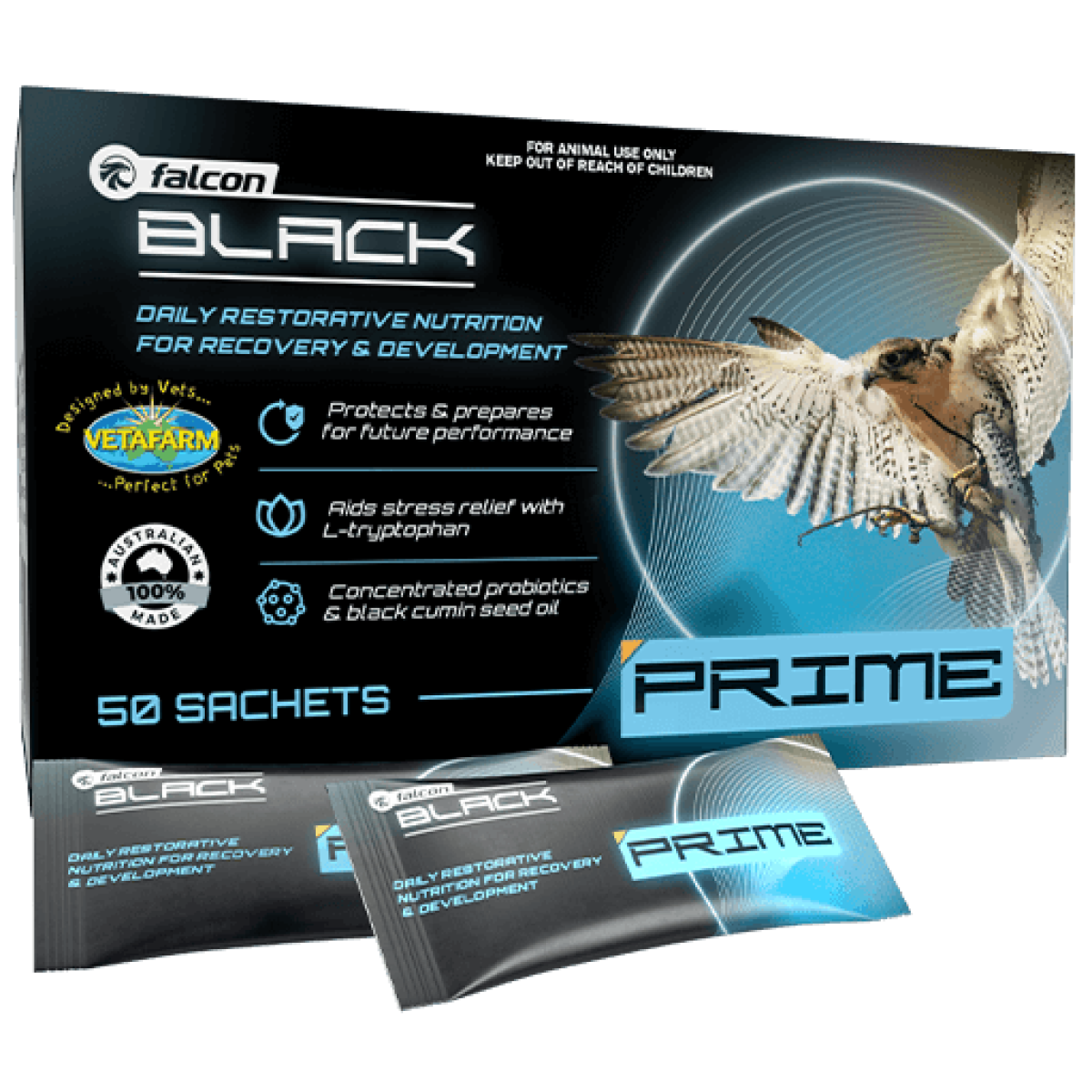 Falcon Black Prime 50 sachets