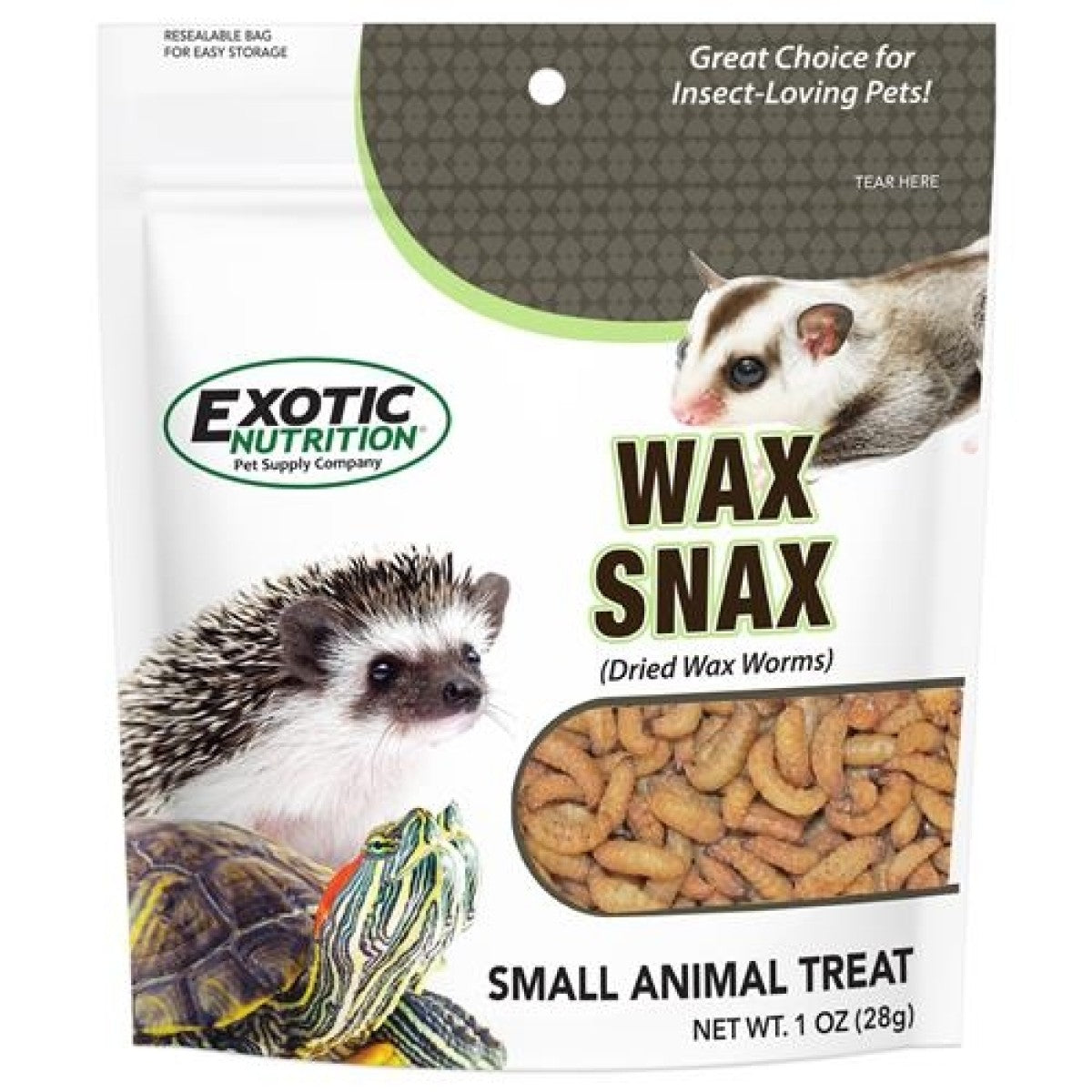 Wax Snax Dried Wax Worms 1 oz.