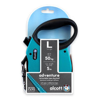 Thumbnail for Adventure retractable leash, 5 m - Large - Blue