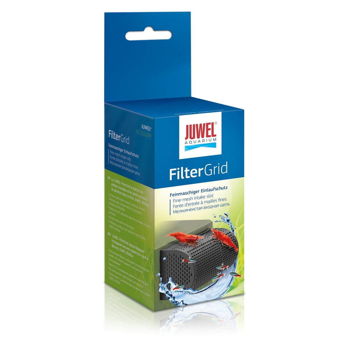 FilterGrid Fine-mesh intake slot