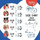 Duvo+ Dog Jacket Hi Vis Casual M - 50cm Black/Grey[Size - M]