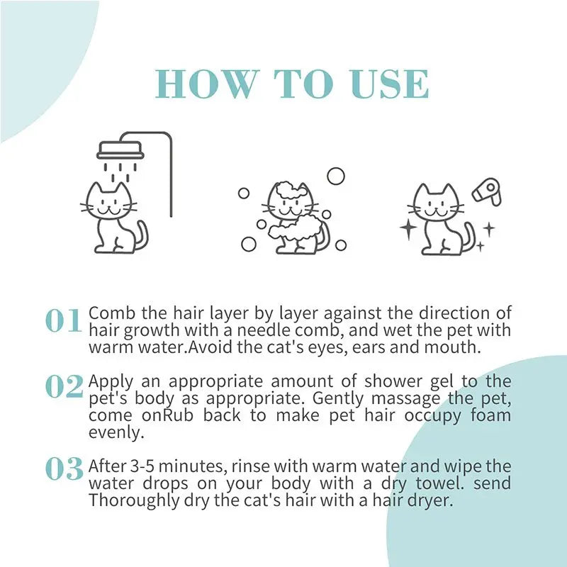 Bioline White Coat Shampoo For Cat 200ml[Volume - 200ml]