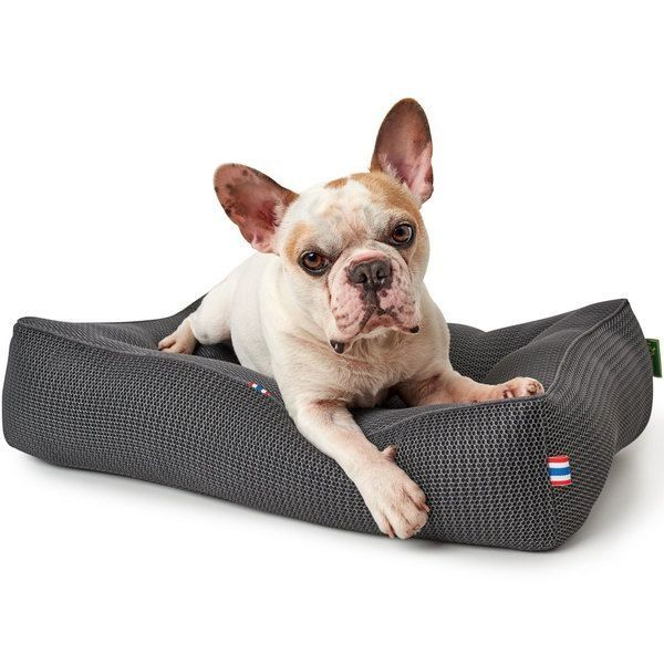 Hunter Quilted Toronto Dog Bed - Grey Small