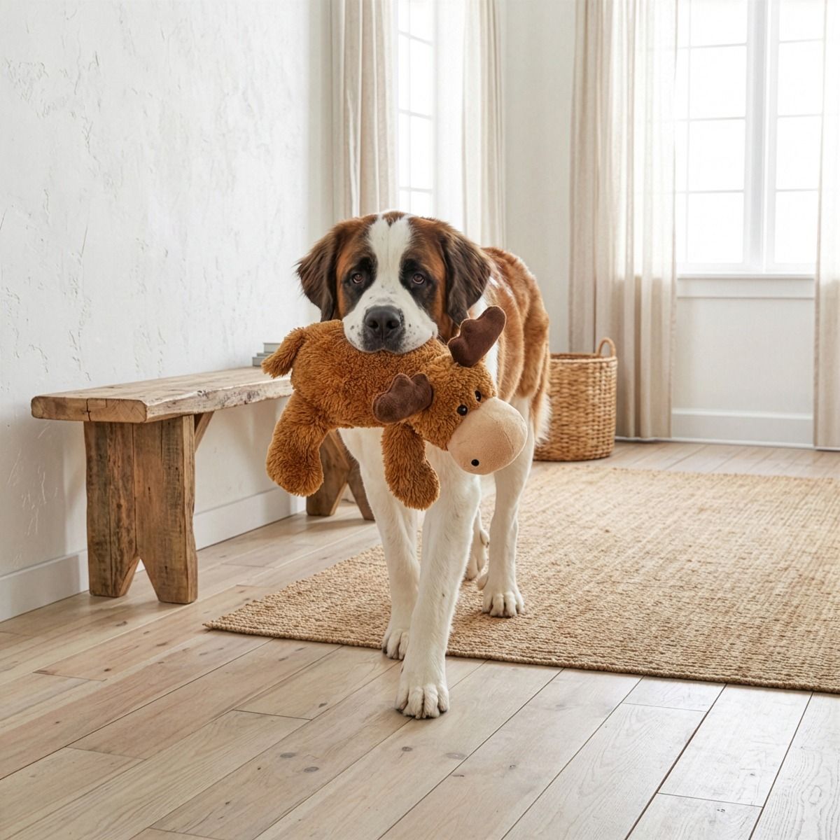 Kong Cozie Marvin Moose Dog Toy - M