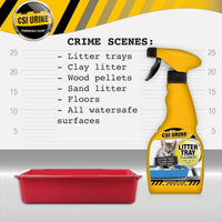 CSI Urine Litter Tray Cleaner Spray 500ml - 500ml