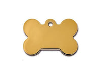 ID Tag Bone Brass - RAINBOW