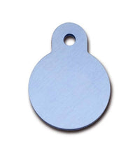 ID Tag Circle Small - LIGHT PINK Small