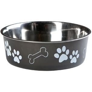 Flamingo Bella Kena Dog Bowl - Metallic Blue 21CM