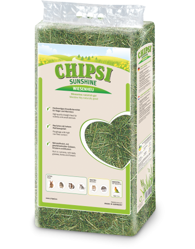 Chipsi Sunshine Meadow Small Animal Treats & Hay - 4kg