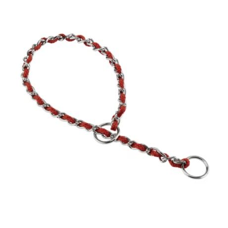 Petmate Comfort Chain Rust Training Dog Collar - Orange 4X22"