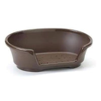 Savic Cosy Air Plastic Dog Bed - Black 78CM