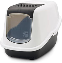 Savic Nestor Cat Toilet Home - RED