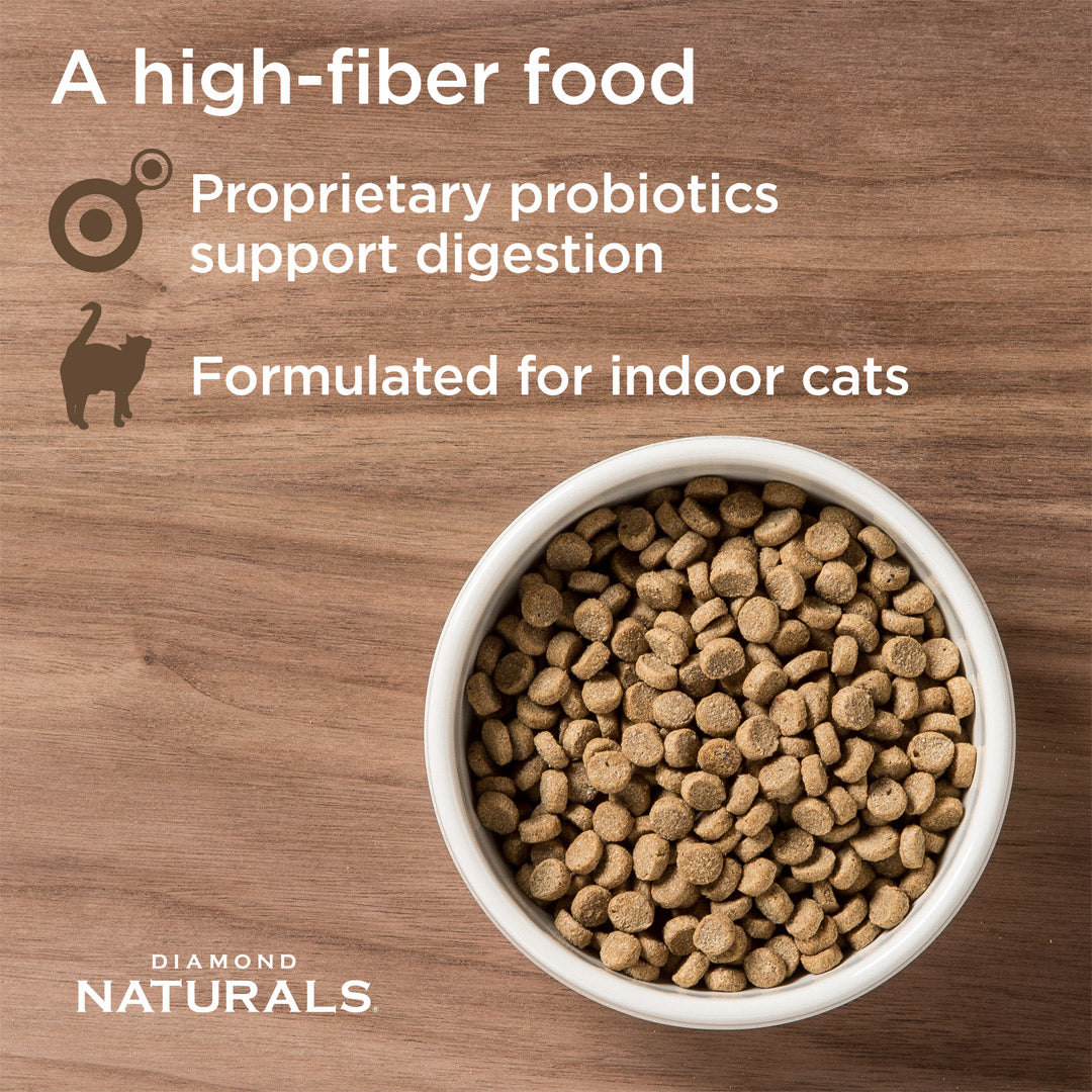 Diamond Naturals Indoor Cat Chicken & Rice Formula 1kg(2.20lbs)