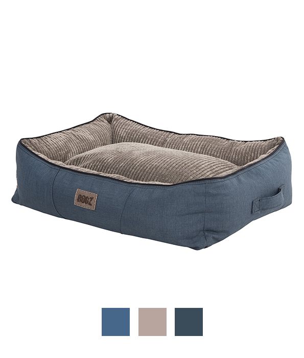 Rogz Indoor Cushion Dog Bed - OLIVE Large