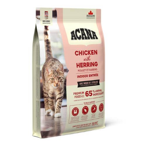 Acana Indoor Entree Adult Dry Cat Food - 4.5KG