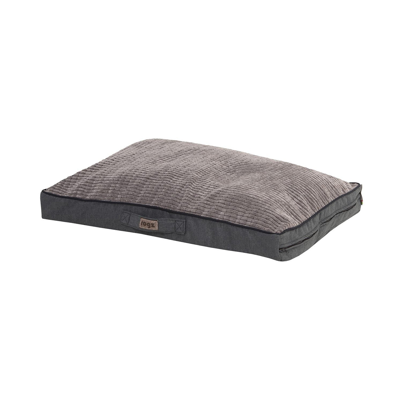 Rogz Indoor Flat Dog Bed - OLIVE LARGE