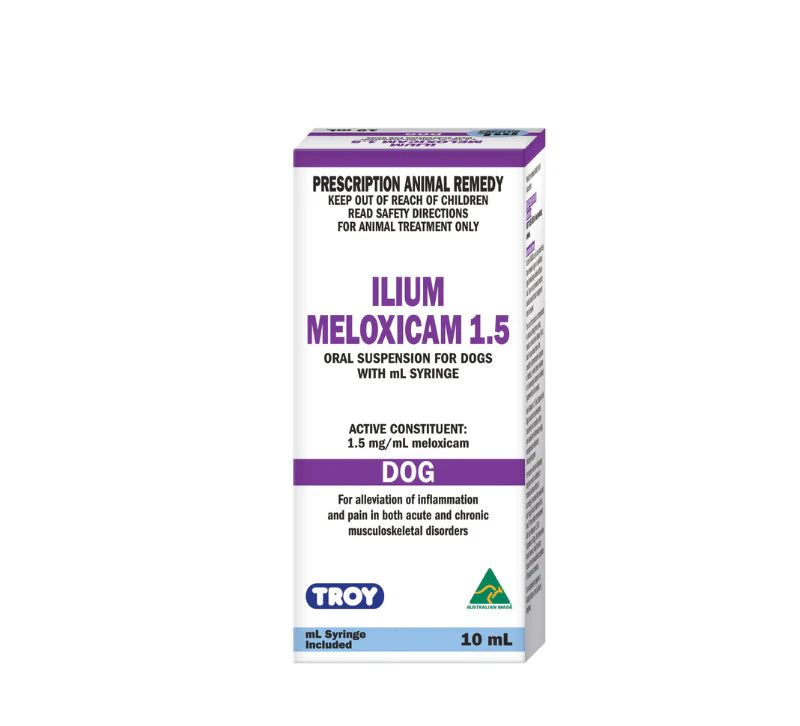 ilium Meloxicam Suspension 1.5 for Dogs 10ml