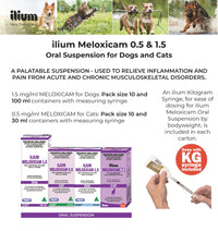 ilium Meloxicam Suspension 0.5 for Cats 30ml