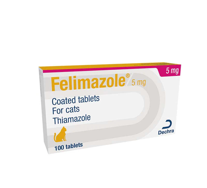 Felimazole® Coated Tablets (methimazole/Thiamazole) 5mg