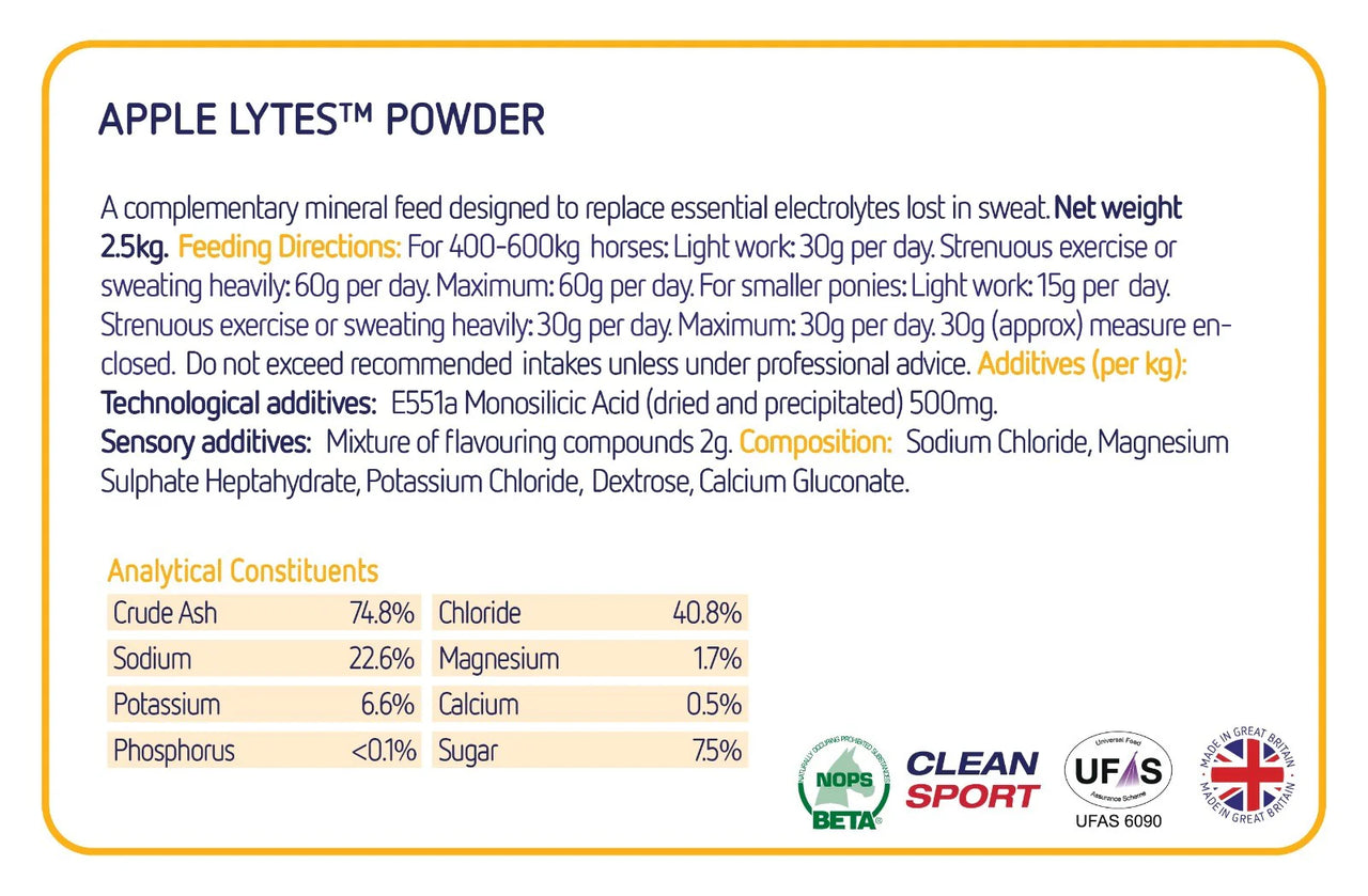 APPLE LYTES™ POWDER 10kg