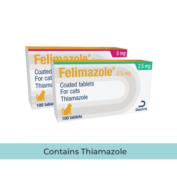 Felimazole® Coated Tablets (methimazole/Thiamazole) 5mg