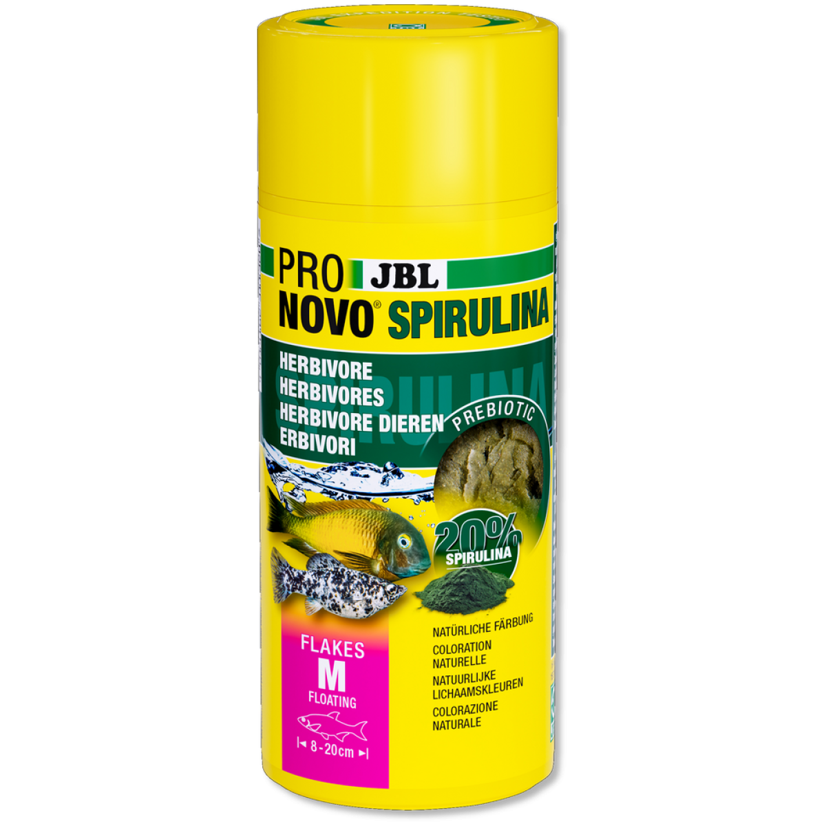JBL Pronovo Spirulina Flakes M, 250 ml