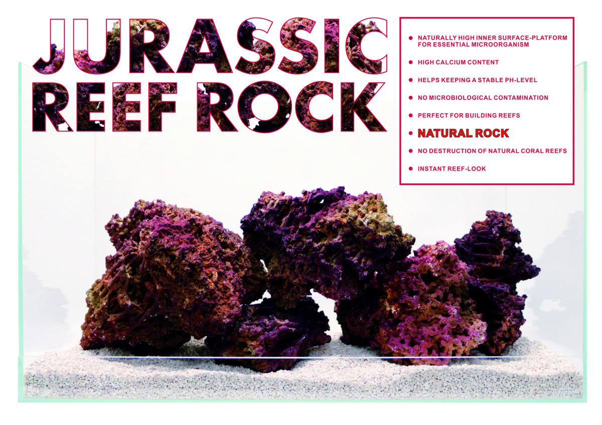 Jurassic Reef Rock Mixed Sizes, 12KG / Box