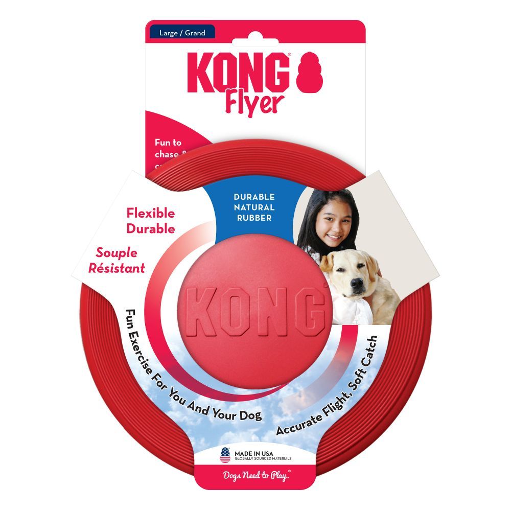 Kong Flyer Dog Toy - LARGE