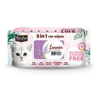 Thumbnail for Kit Cat 5-in-1 Cat Wipes LAVENDER Scented