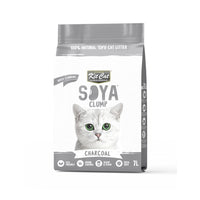 Thumbnail for Kit Cat Soya Clump Soybean Litter – Charcoal 7L(1 Box – 6pcs)