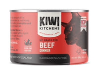 Thumbnail for Kiwi Kitchens Grass Fed Beef Dinner Canned Wet Cat Food - 85g