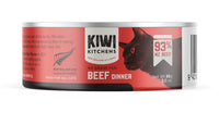 Thumbnail for Kiwi Kitchens Grass Fed Beef Dinner Canned Wet Cat Food - 85g