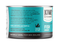 Thumbnail for Kiwi Kitchens Wild Caught Fish Dinner Canned Wet Cat Food  - 85g